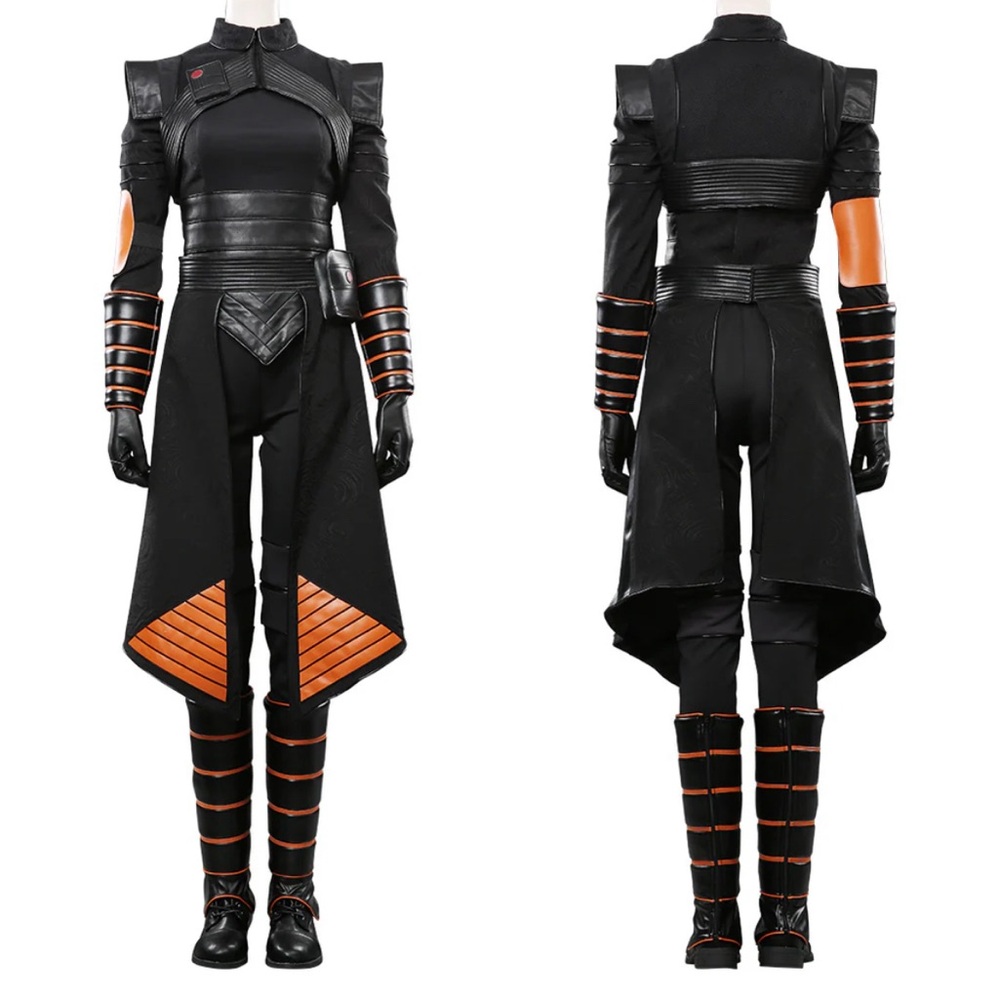 SW Mandalorian Fennec Shand Halloween Carnival Cosplay Costume